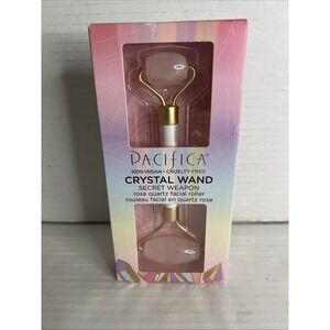 Pacifica Crystal Wand Rose Quartz‎ Facial Roller